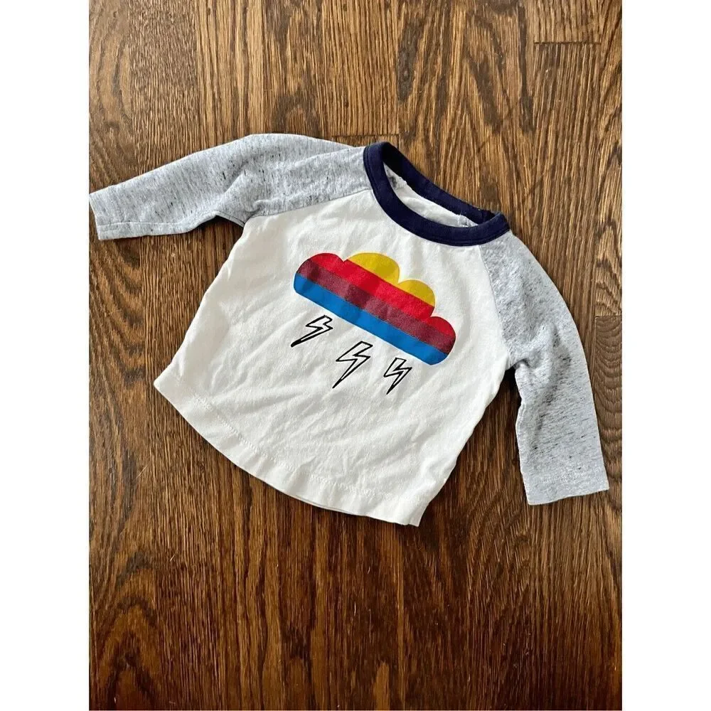 GYMBORee 0-3 Months 3-piece Bundle Knit Top, Flannel Shirt and Denim Bottoms BUY